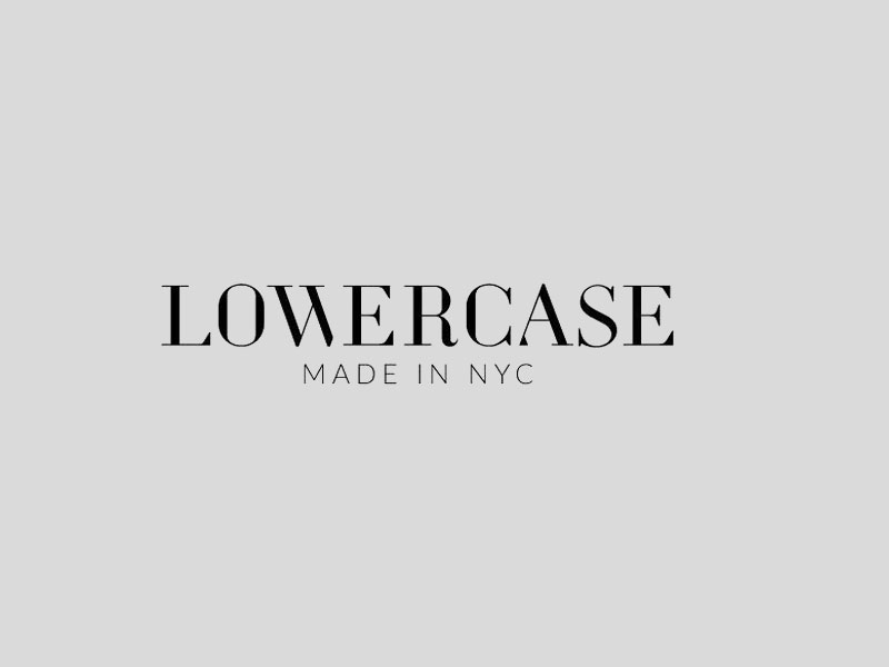 LOWERCASE MADE IN NYC